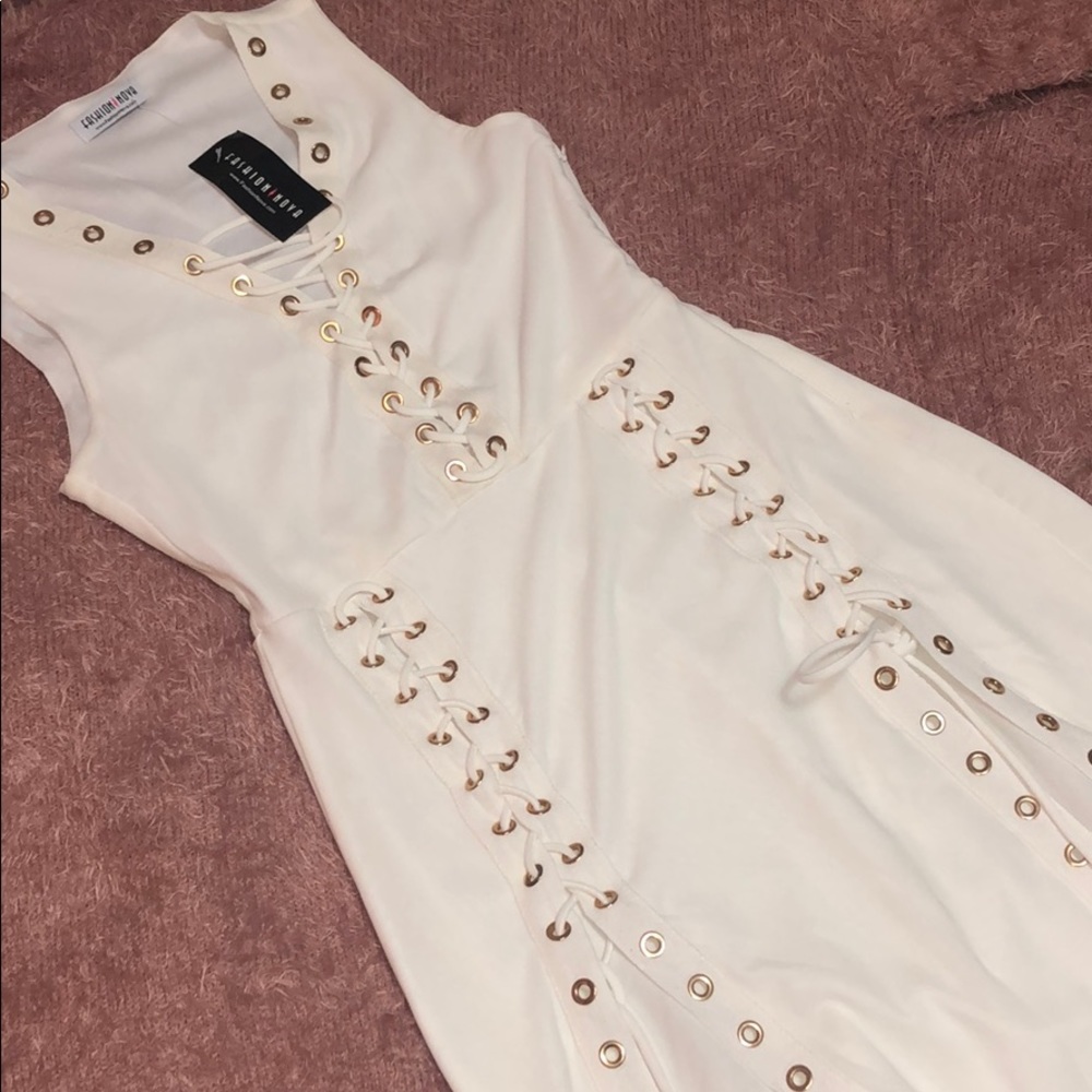 Fashion Nova white dress